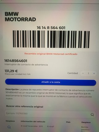 BMW R Nine T Doble árbol de levas