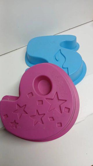 Forma Silicone Bolo Número