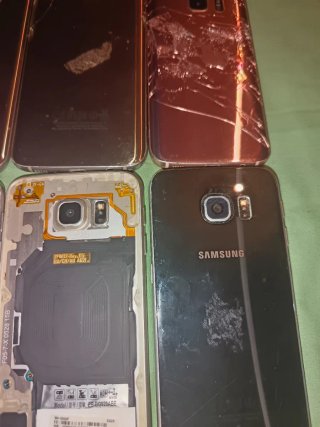 Lote Samsung Galaxy S7 Edge para piezas