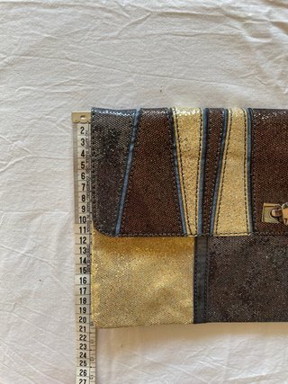 Bolso Mango Glitter Cadena Vintage
