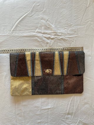 Bolso Mango Glitter Cadena Vintage