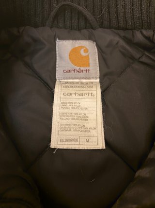 Giacca Carhartt Bomber Imbottita Nera M