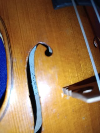 Violín de luthier 1992