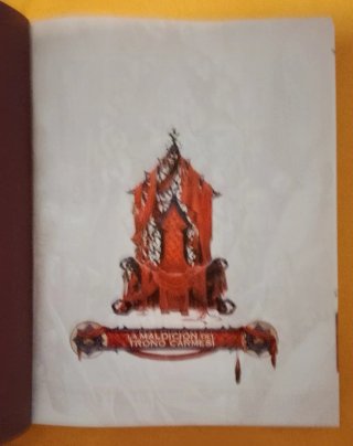 La maldición del trono carmesí. Pathfinder.