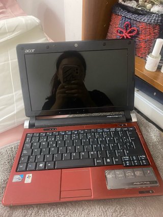 Ordenador Acer Aspire One Rojo