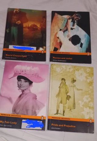 Lote 4 Libros Penguin Readers