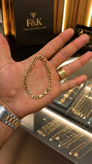 Pulsera Oro 18K F&K 21cm 9,7g