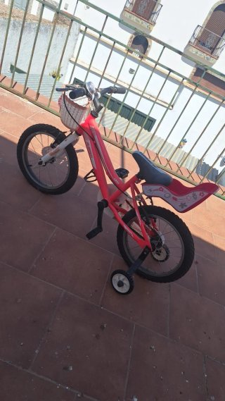 BICICLETA INFANTIL ROSAA