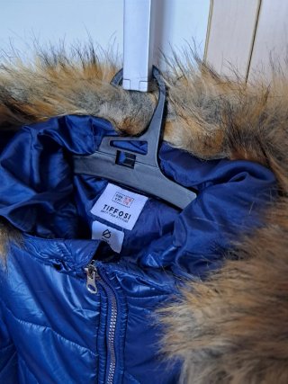 Abrigo Tiffosi Azul Talla 15-16 Años
