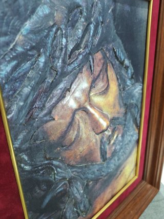 Cuadro Buena Muerte Cádiz en relieve