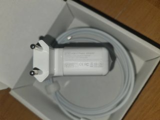 Cargador Apple MacBook Blanco