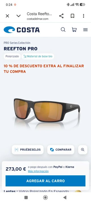 Gafas de sol Costa Reefton Pro Polarizadas