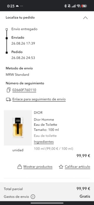 Dior Homme Eau de Toilette 100 ml