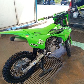 Kawasaki KX 85 2025 Motocross Verde