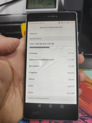 Huawei P8 y Samsung J5 16GB Negro