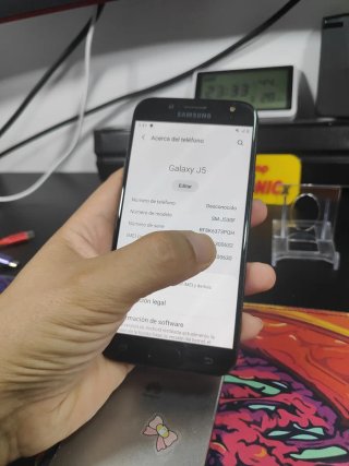Huawei P8 y Samsung J5 16GB Negro