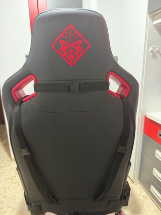 HP OMEN Citadel Silla Gaming Negra/Roja