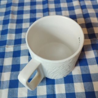 Taza Starbucks blanca Sirena