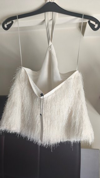 Top Zara Blanco XL