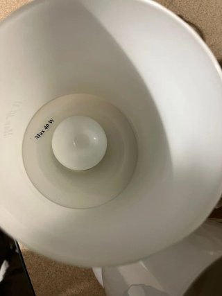 2 Lámparas Ikea Lykta Blancas