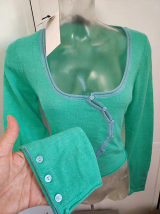 Chaqueta Zara abotonado asimétrico