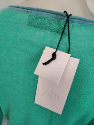 Chaqueta Zara abotonado asimétrico