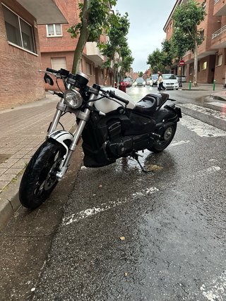 Leonart Pilder 125 Cruiser Negra/Blanca