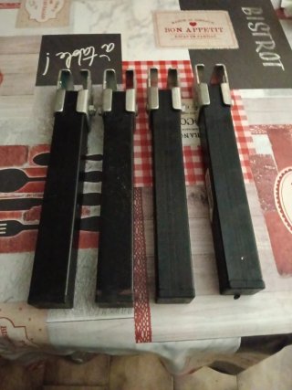 Patas de somier metálicas (4 unidades)