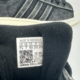 ADIDAS SUPERSTAR II DENIM BLACK IH9247 TALLA 40.5