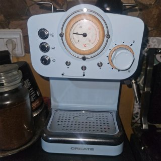 Cafetera Create azul retro