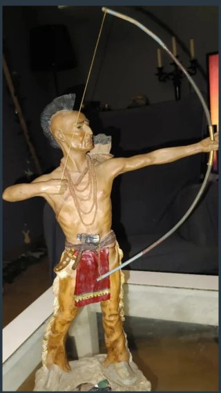 Figura Indio Guerrero con Arco