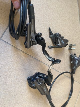 JUEGO COMPLETO Frenos Shimano XT M8100
