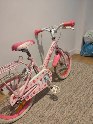 Bicicleta infantil rosa