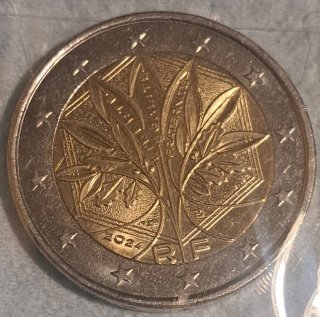 Moneda 2 Euros de Francia 2024 RF