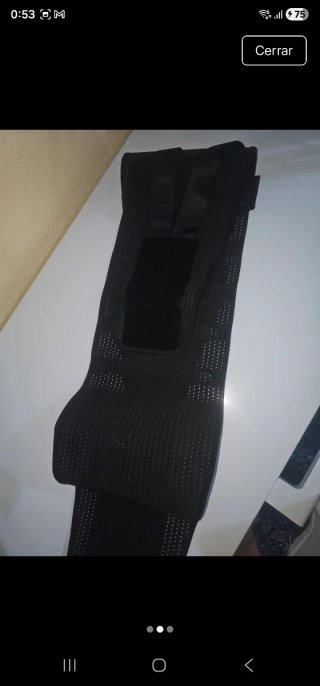 Faja negra unisex