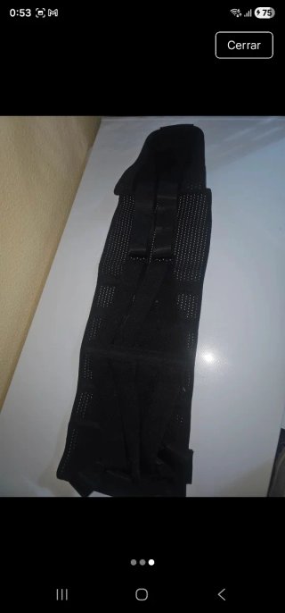 Faja negra unisex