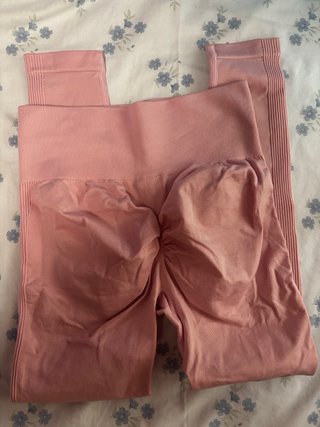 Mallas Deportivas Shein Rosas Talla XS