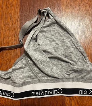 2 Sujetadores Lactancia Talla S Calvin Klein gris