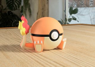 Pokéball Charmander Impresión 3D