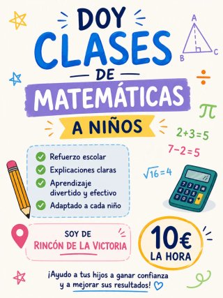Clases de matemáticas