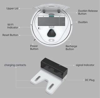 Robot Aspirador Trifo Max 3000Pa WiFi