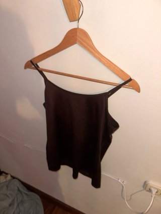 Camiseta de tirantes marrón
