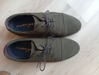 Zapatos de vestir MARTINE verde oliva