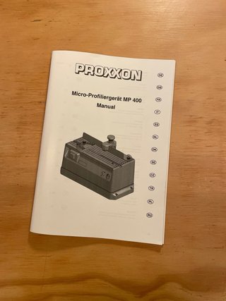 Fresadora Proxxon MP 400