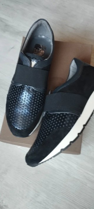 Zapatillas Kanna Piel Azul Talla 39