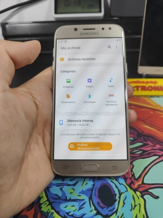 Samsung J5 y Huawei P8 Lite Dorados