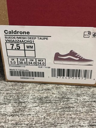 Vans Caldrone Suede Talla 38 Beige