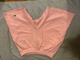 Pantalón corto rosa Lacoste