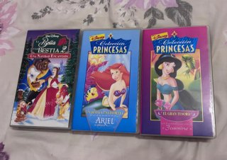 Lote 10 Películas VHS Disney Clásicos Español