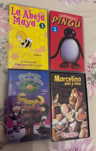 Lote 10 Películas VHS Disney Clásicos Español